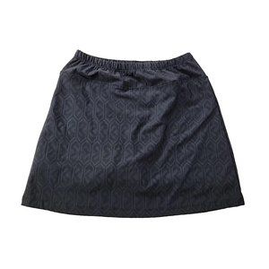 B-Skinz Women's S Black Fitted Tennis Skirt Skort Stretch Elastic Waist Liner